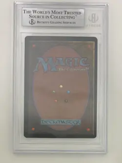 Magic MTG - Scrubland - Revised - BGS 8.5 (8, 9, 9, 8.5) Graded NM-MT+ - Image 2