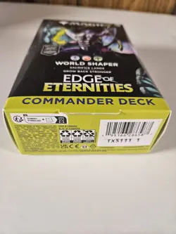 MTG Edge of Eternities WORLD SHAPER Commander Deck NEW SEALED - Image 3