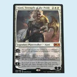 Ajani, Strength of the Pride, Core 2020, Near Mint, Magic the Gathering MTG - Image 1