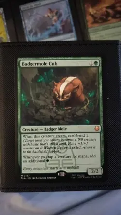 Badgermole Cub 0167 - Mythic Rare - MTG Magic Avatar The Last Airbender - Image 2