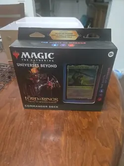 Magic the Gathering Lord of the Rings the Hosts of Mordor Commander Deck - Image 1