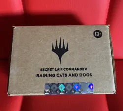 Raining Cats and Dogs Commander Deck Secret Lair Sealed Magic the Gathering - Image 1