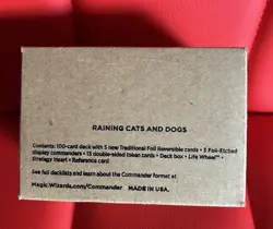 Raining Cats and Dogs Commander Deck Secret Lair Sealed Magic the Gathering - Image 3