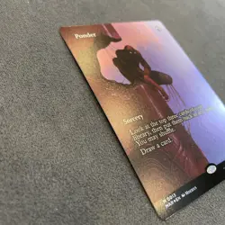 Ponder #0013 Borderless -Foil- MTG Spider-Man NM/M MAR - Image 3