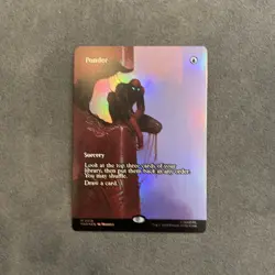 Ponder #0013 Borderless -Foil- MTG Spider-Man NM/M MAR - Image 5