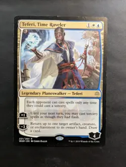 Teferi, Time Raveler War of the Spark #221 Rare LP - Image 1