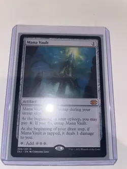 Magic the Gathering Mana Vault Artifact (Regular Art #308) - Double Masters 2022 - Image 1