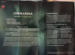 Magic the Gathering: Commander Deck - Nature's Vengeance - Image 4