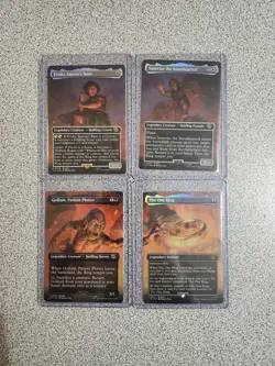 Magic the Gathering One Ring MTG Lord of the Rings Mount Doom Scene Set - Image 1