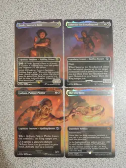 Magic the Gathering One Ring MTG Lord of the Rings Mount Doom Scene Set - Image 2