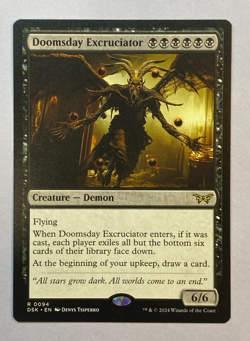 MTG - Doomsday Excruciator - NM - Duskmourn: House of Horror - Image 1
