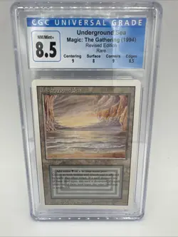 MTG Underground Sea - Revised - CGC 8.5 - Image 1