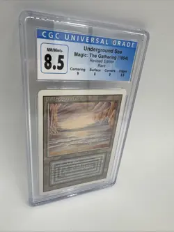 MTG Underground Sea - Revised - CGC 8.5 - Image 4