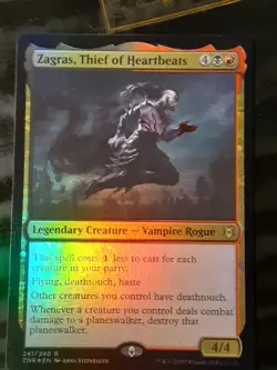 Zagras Thief of Heartbeats FOIL ,Zendikar R, NM, MTG ,FREE SHIPPING - Image 1