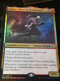 Zagras Thief of Heartbeats FOIL ,Zendikar R, NM, MTG ,FREE SHIPPING - Image 2