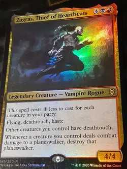 Zagras Thief of Heartbeats FOIL ,Zendikar R, NM, MTG ,FREE SHIPPING - Image 3