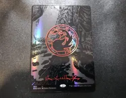 Mountain (Phyrexian) - Full Art (Oil Slick Raised Foil) : All Will Be One Foil - Image 1