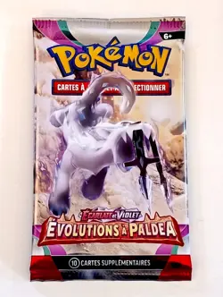 BOOSTER DE 10 CARTES POKEMON EVOLUTIONS A PALDEA EV02 FR NEUF SCELLE BAOJIAN - Image 1