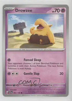 Drowzee Pokemon Scarlet & Violet Base Set SV01 #082 - Image 1
