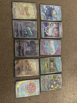 Pokemon Full Art Lot Of 10 Phantasmal Flames, White Flare, Prismatic - Image 1