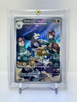 Pokemon TCG - Excadrill 174/162 - Illustration Rare SV05 Temporal Forces NM/M - Image 1