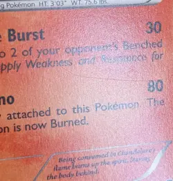 Pokemon TCG Chandelure 20/99 Next Destinies *Cracked Ice* Holo English 2012 - Image 4