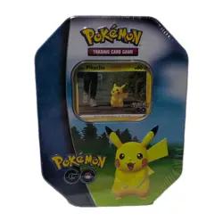 Pokemon GO Tin TCG - Pikachu - 2022 - NEW & SEALED - Booster Collectible Tin 820650851520 - Image 1