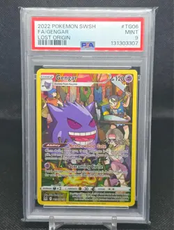2022 Pokemon SwSh - Lost Origin - Gengar TG06 PSA 9 - Image 1