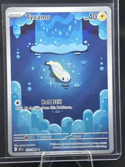 Tynamo 113/086 Pokemon Sv: Black Bolt Extended Art Display Case - Image 1