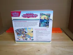 Paradox Rift Pokemon Center Elite Trainer Box ETB Roaring Moon New And Sealed - Image 3