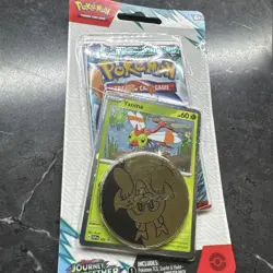 Pokemon Journey Together Booster +YANMA PROMO Checklane Blister SEALED NEW - Image 1