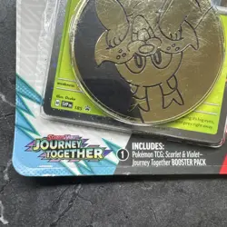 Pokemon Journey Together Booster +YANMA PROMO Checklane Blister SEALED NEW - Image 4