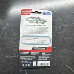 Pokemon Journey Together Booster +YANMA PROMO Checklane Blister SEALED NEW - Image 5
