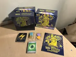 Lot Of 2 - *EMPTY + Accessories* Pokemon TCG Surging Sparks Pokemon Center ETBs - Image 3