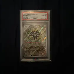2024 POKEMON SVP EN-SV BLACK STAR PROMO #159 MAGNETON PSA 10 - Image 1