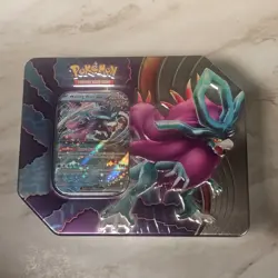 6 x All Pokemon Walmart Black Friday TCG Paradox Destinies Tins SEALED 5 Packs! - Image 5
