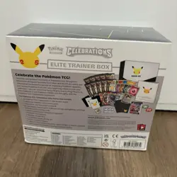Pokemon TCG Celebrations ETB Elite Trainer Box Factory Sealed 25th Anniversary 820650809439 - Image 2