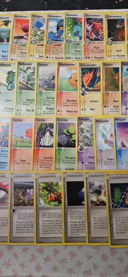 complete set of non holo ex crystal guardians pokemon LP/NM - Image 4