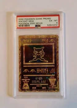 2000 Pokemon Ancient Mew Holo PSA 6 Pokemon Movie Game Promo - Image 3