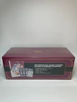 Pokemon TCG 2025 Holiday Advent Calendar Box New Sealed! - Image 2