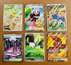 Pokemon Phantasmal Flames Lot of 6 Illustration Rare, Full Art Ultra Rare - Image 1