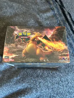 Pokemon Simplified Chinese STORMING EMERGENCE Moon Charizard Jumbo Booster Box - Image 1