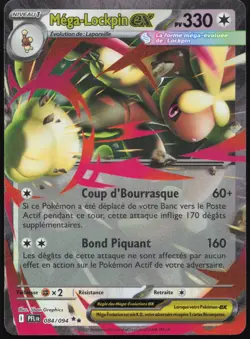 Carte Pokemon Mega-Lockpin-ex 084/094 Flammes Fantasmagoriques Francais - Image 1