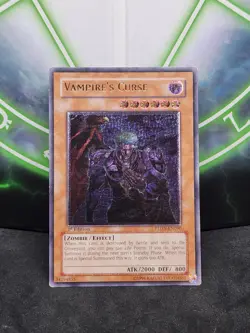 Yugioh Vampire's Curse PTDN-EN090 Ultimate Rare 1st Edition LP - Image 1