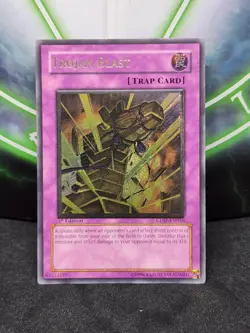 Yugioh Trojan Blast CDIP-EN056 Ultimate Rare 1st Edition NM - Image 1