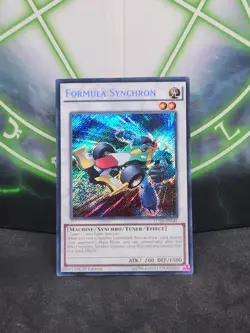 Yugioh Formula Synchron LC5D-EN041 Secret Rare 1st Edition NM - Image 1