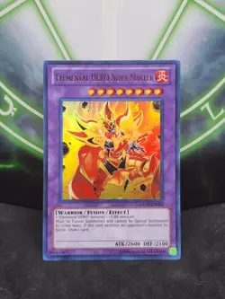Yugioh Elemental Hero Nova Master GENF-EN093 Ultra Rare NM - Image 1