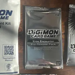 DIGIMON CARD GAME STORE TOURNAMENT KIT 2025 Vol 1 NEW & SEALED ENGLISH & Promos - Image 3