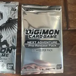DIGIMON CARD GAME STORE TOURNAMENT KIT 2025 Vol 1 NEW & SEALED ENGLISH & Promos - Image 5