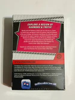 Pokemon WHITE FLARE Booster Bundle Box New Factory Sealed Cards 6 Packs TCG - Image 2